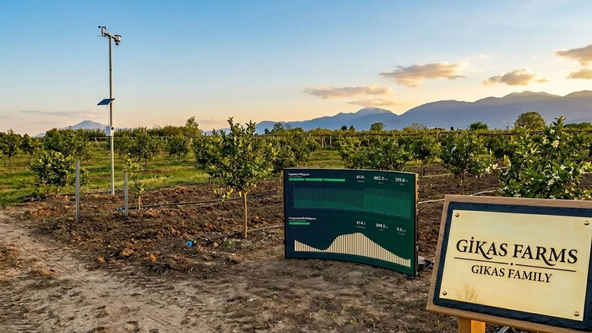 Gikas Farms & Agrivate: Η Ψηφιακή Επανάσταση στο Χωράφι είναι γεγονός
